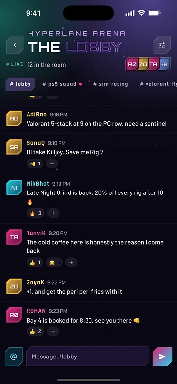 DriftBuddy: Lobby